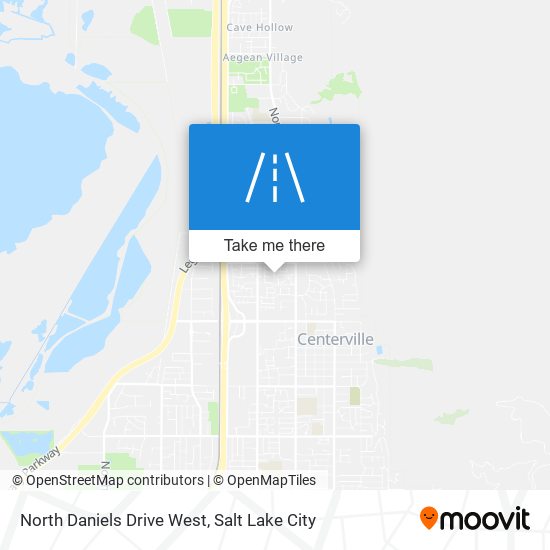 Mapa de North Daniels Drive West