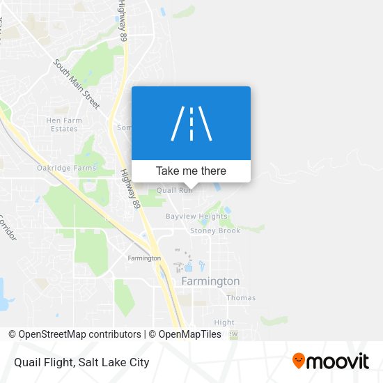 Quail Flight map