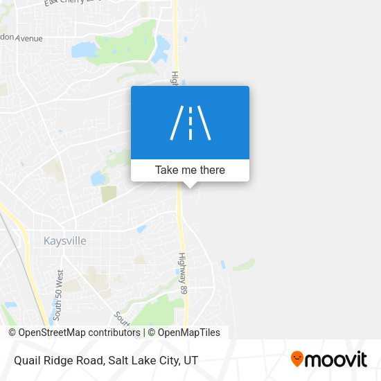 Quail Ridge Road map