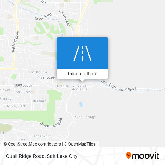 Quail Ridge Road map
