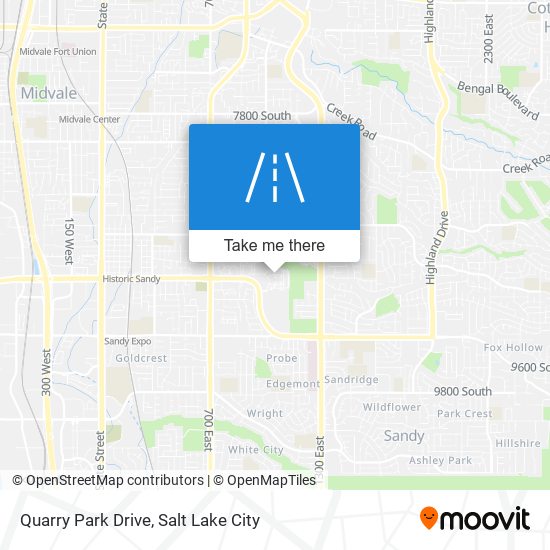 Mapa de Quarry Park Drive