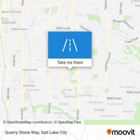 Quarry Stone Way map