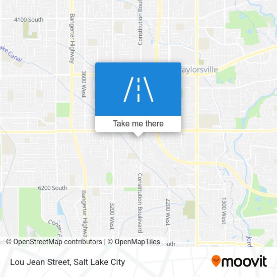 Lou Jean Street map