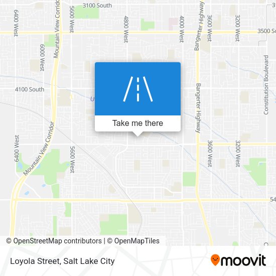Mapa de Loyola Street