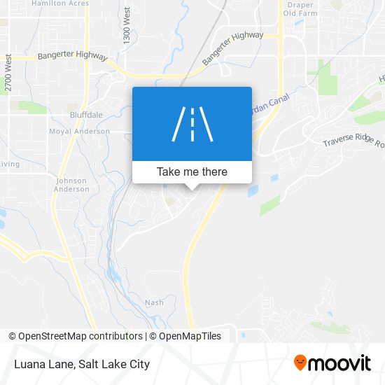Luana Lane map