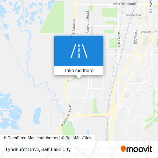 Lyndhurst Drive map