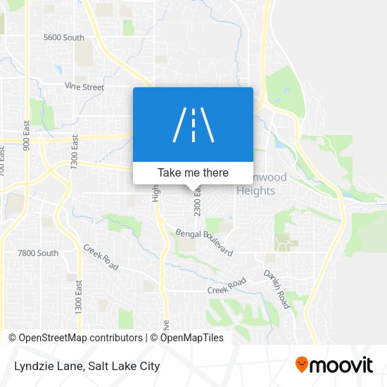 Lyndzie Lane map