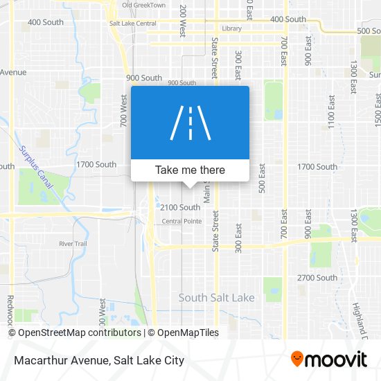 Macarthur Avenue map