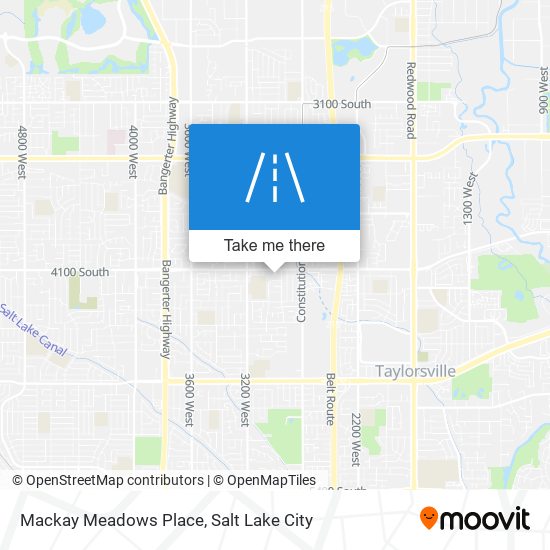 Mapa de Mackay Meadows Place