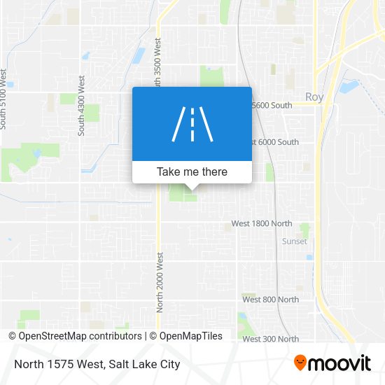 Mapa de North 1575 West