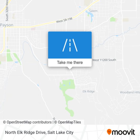 North Elk Ridge Drive map