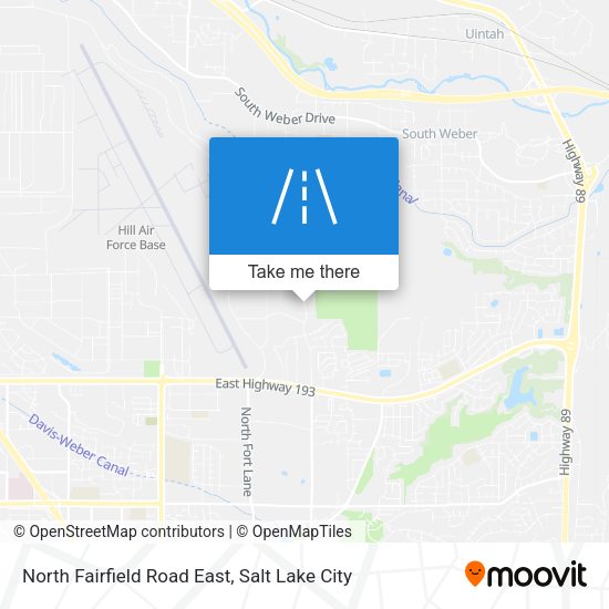 Mapa de North Fairfield Road East