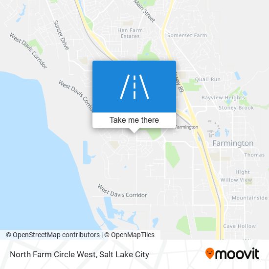 Mapa de North Farm Circle West