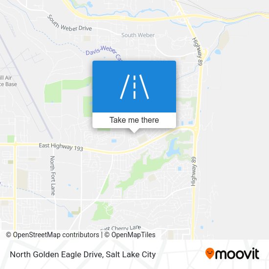 Mapa de North Golden Eagle Drive
