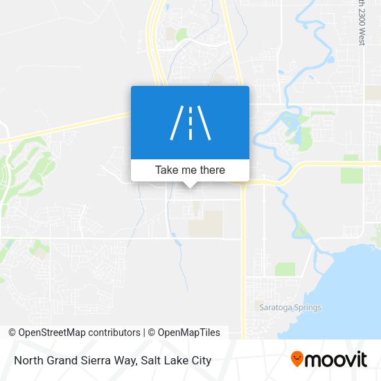 North Grand Sierra Way map