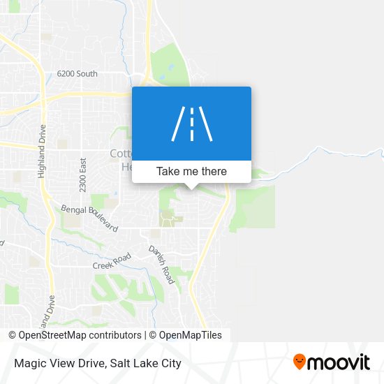 Mapa de Magic View Drive