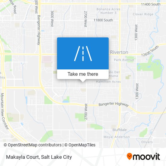 Mapa de Makayla Court