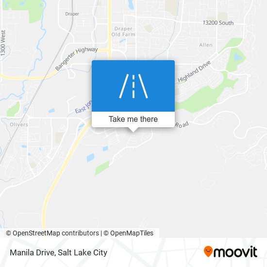 Manila Drive map