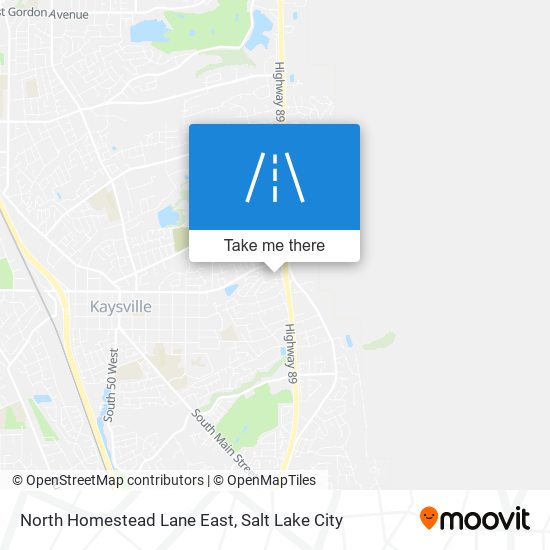 Mapa de North Homestead Lane East