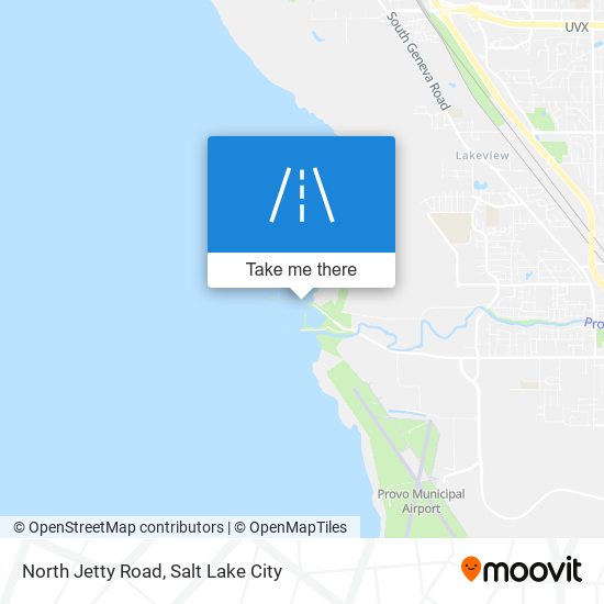 North Jetty Road map