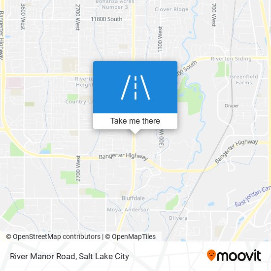 River Manor Road map