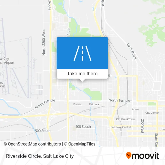 Riverside Circle map