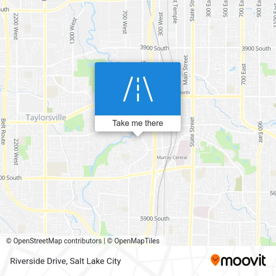 Mapa de Riverside Drive