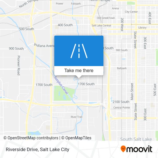 Riverside Drive map