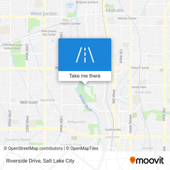 Riverside Drive map