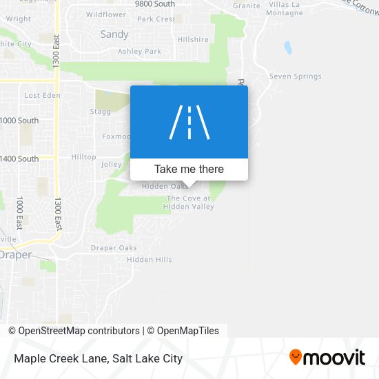 Mapa de Maple Creek Lane
