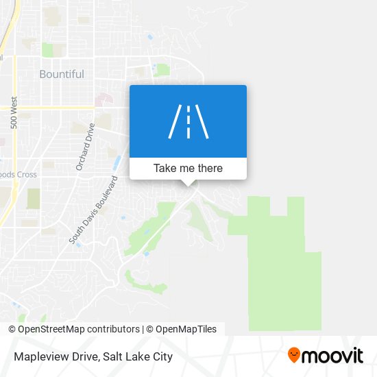 Mapleview Drive map