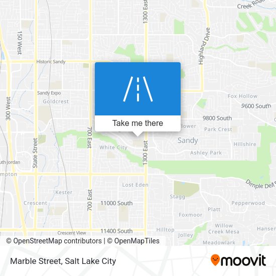 Marble Street map