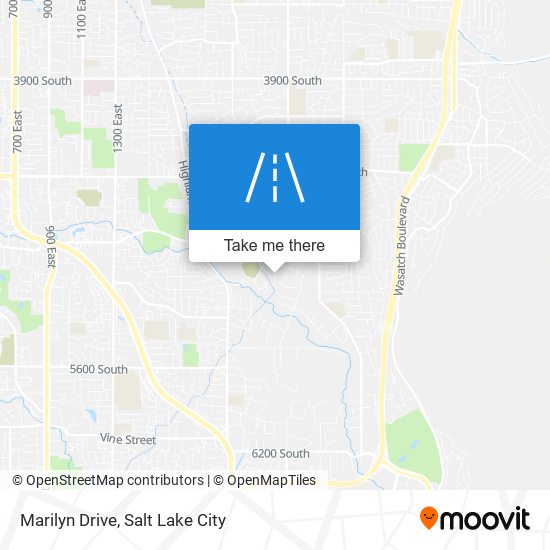 Marilyn Drive map