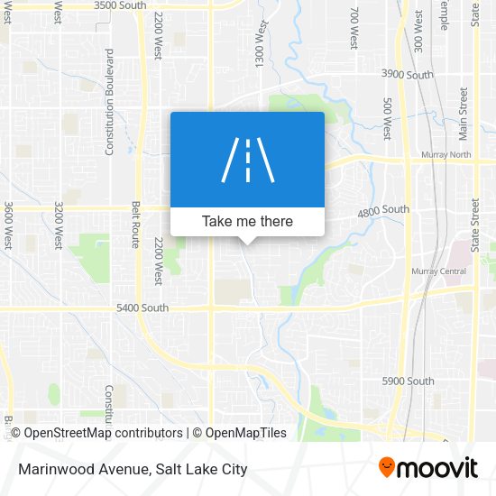 Marinwood Avenue map