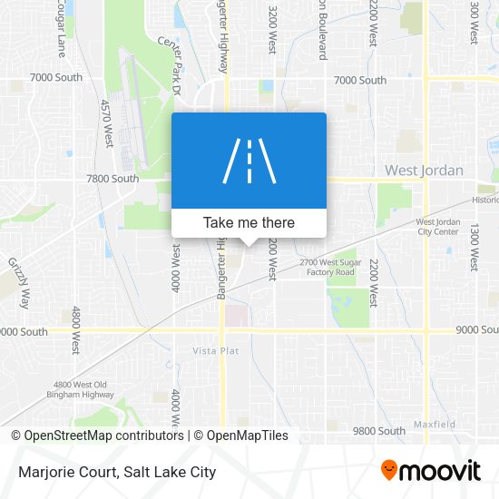 Marjorie Court map