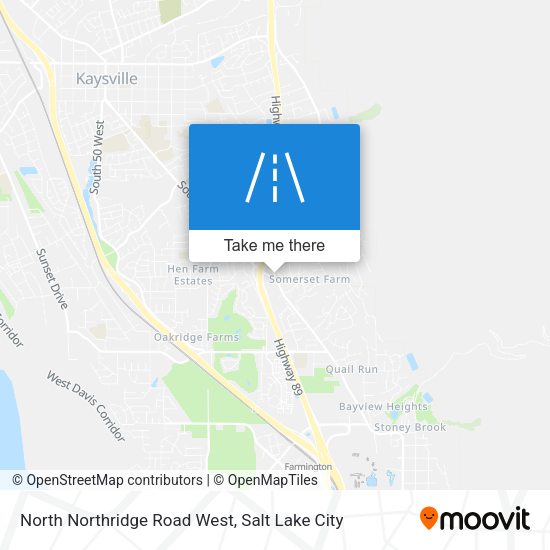 Mapa de North Northridge Road West