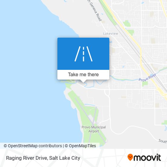 Raging River Drive map