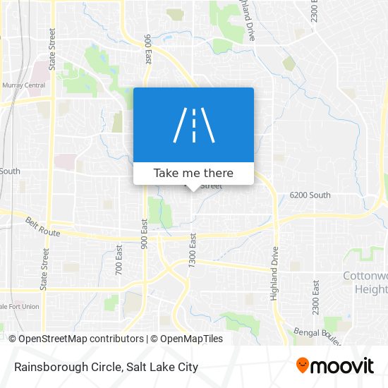 Rainsborough Circle map