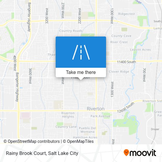 Rainy Brook Court map