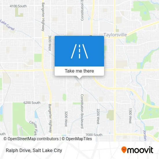 Ralph Drive map