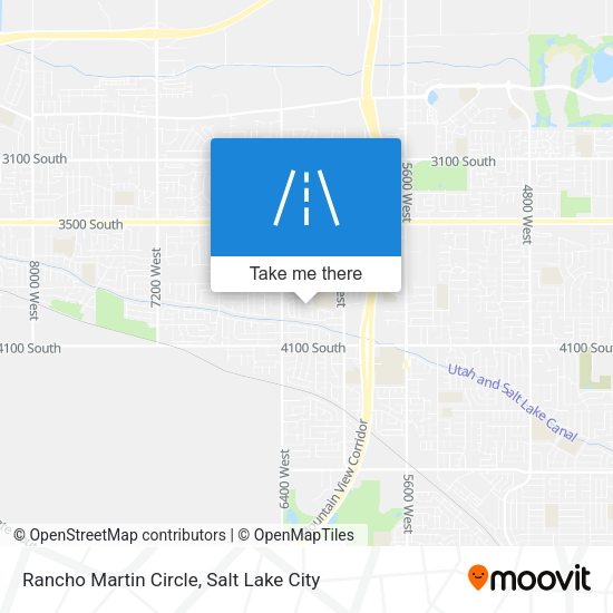 Mapa de Rancho Martin Circle