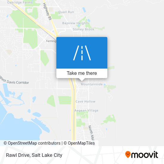 Mapa de Rawl Drive