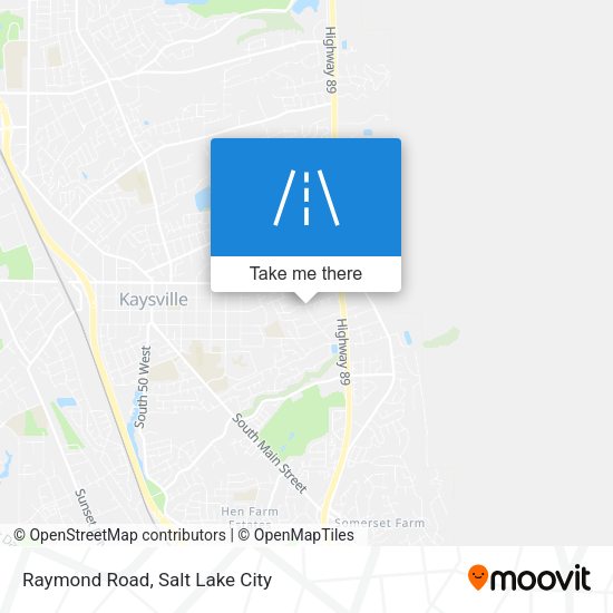Mapa de Raymond Road