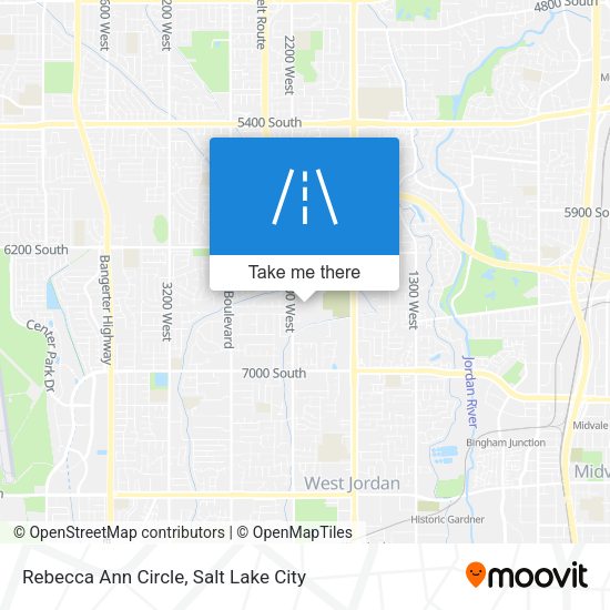 Mapa de Rebecca Ann Circle