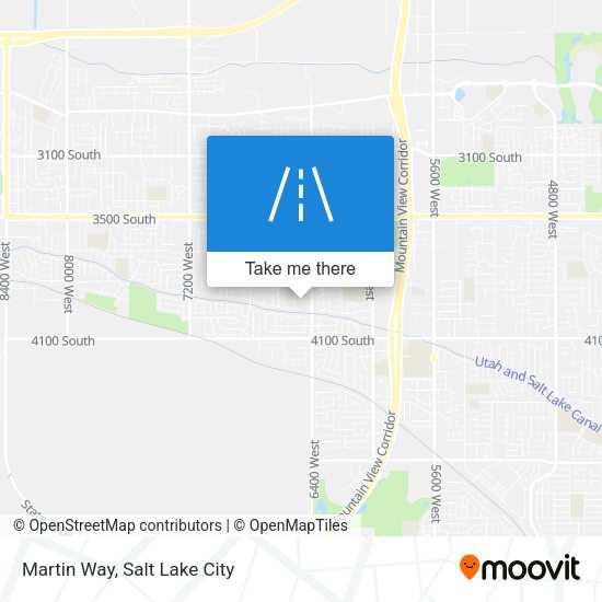 Mapa de Martin Way