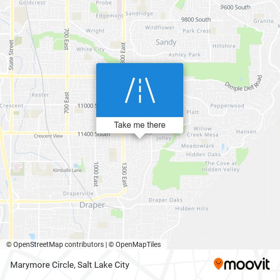 Marymore Circle map