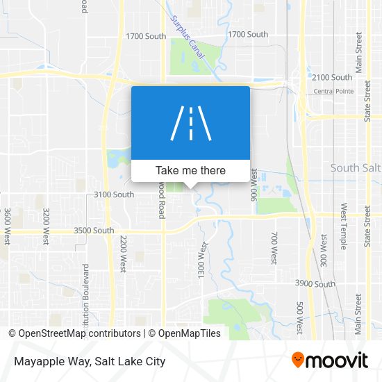 Mayapple Way map