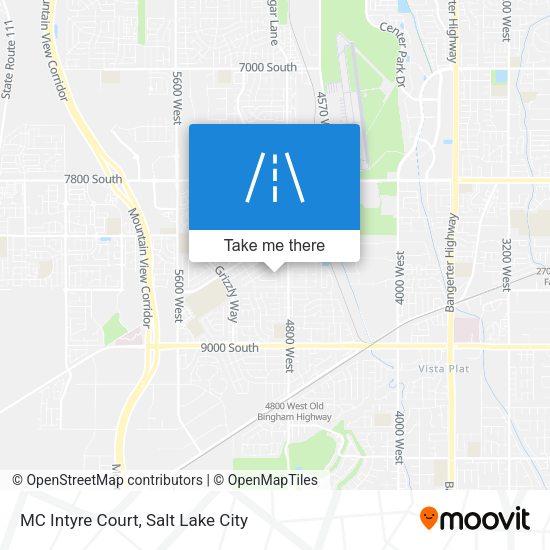 MC Intyre Court map
