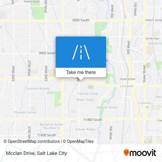 Mcclan Drive map