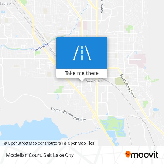 Mcclellan Court map